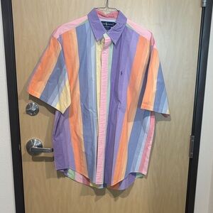 Ralph Lauren Blue Label Pastel Striped Shirt